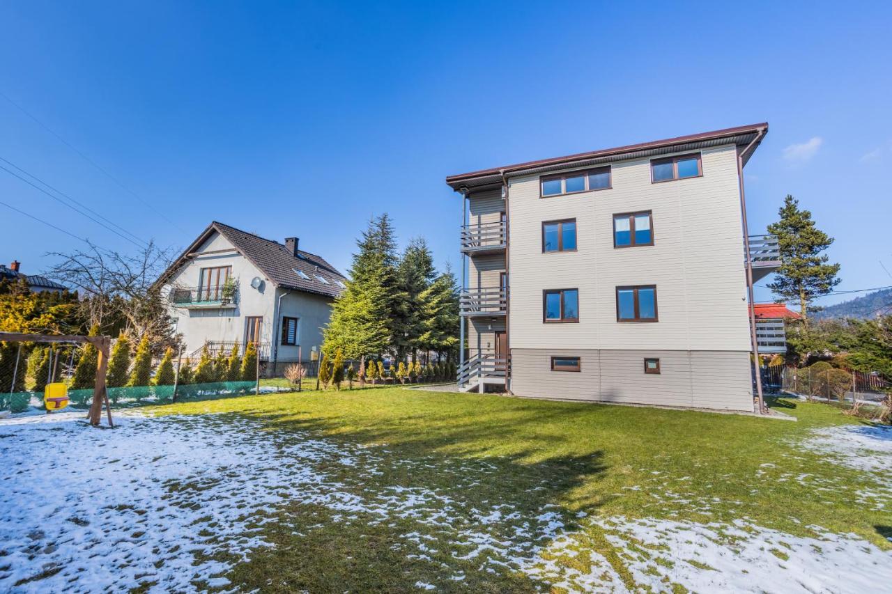 Апартаменты Apartament Ksiezycowy Wilkowice Экстерьер фото